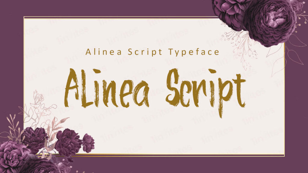 Alinea Script Fonts