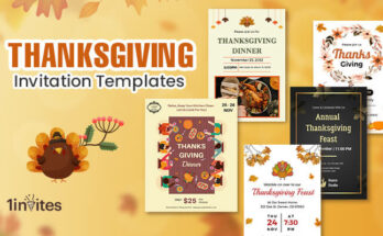 Thanksgiving Invitation Templates