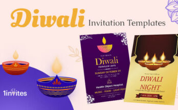 Diwali Invitation Templates