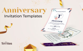 Anniversary Invitation Templates
