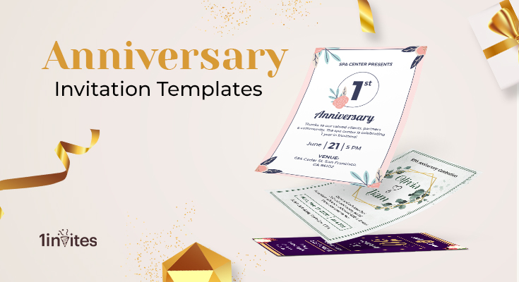 Anniversary Invitation Templates