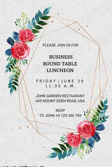 Event Invitation Templates Free Customize Download