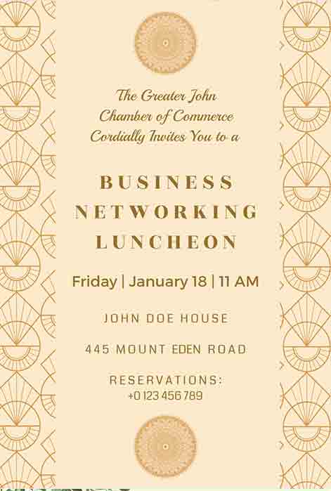 Business Networking Event Invitation Business Event Invitations | Send
