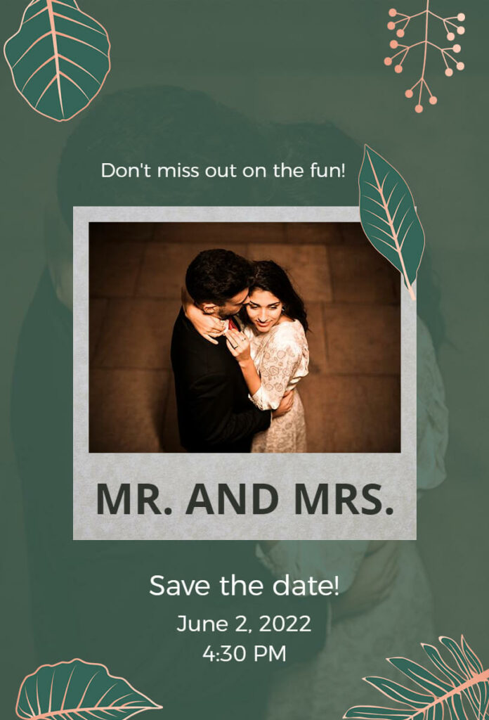 Nandor And Stromboli Save The Date Invitation