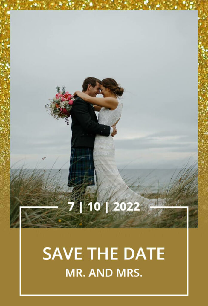 Driftwood And Sycamore Save The Date Invitation