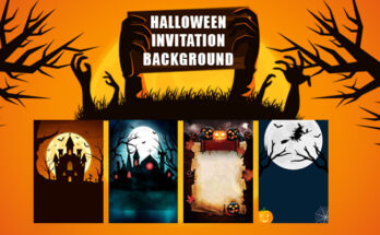 Halloween Invitation Background
