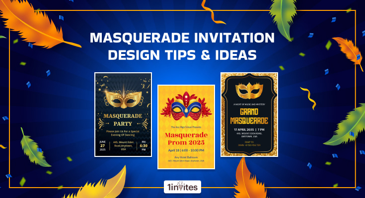 Masquerade Invitation Templates