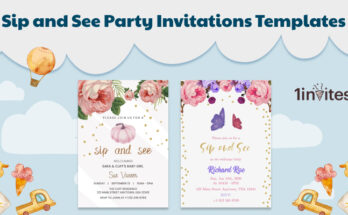 Sip And See Party Invitation