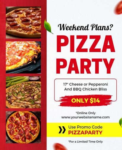 Pizza Party Invitation Templates for a Memorable Celebration