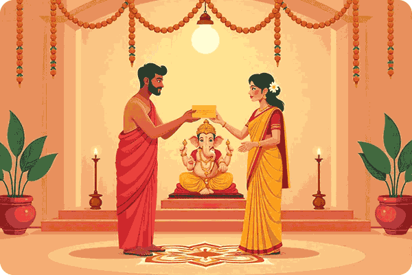 A Spiritual Beginning Layout with Serene Design and Sacred Cultural Elements