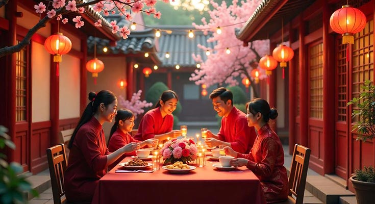 Chinese New Year Invitation Templates