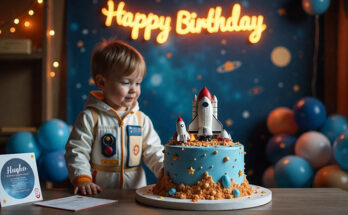 Space Birthday Invitation Templates