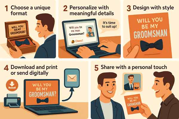 Guide for How to Make Your Groomsman Invitation Stand Out 