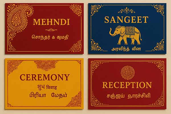 Indian & South Asian Wedding Invitations