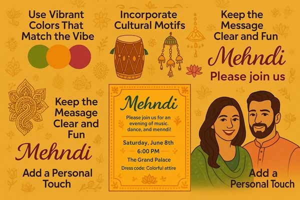 Some Quick Tips To Make Your Mehndi Invitation Stand Out