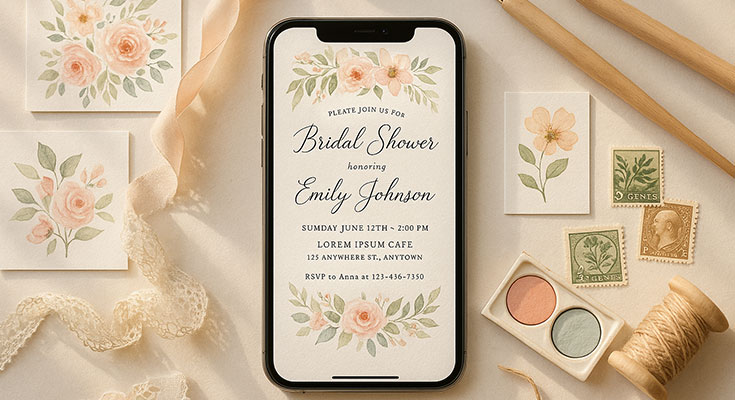Best Bridal Shower Invitation Designs: 25 Stunning Examples That Work