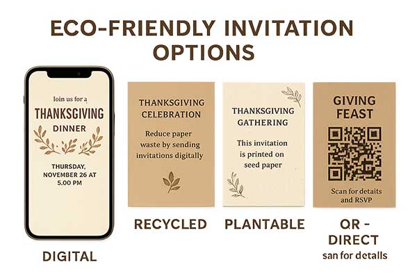 Eco-Friendly Invitation Options for Sustainable Celebrations