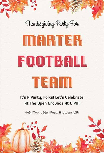 Spring Wood and Black Haze Festival Invitation Design in Portrait Layout with Rustic Nature Elements