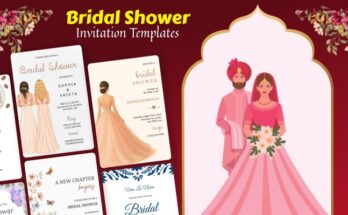 Bridal Shower Invitation Templates