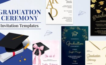 graduation ceremony invitation templates