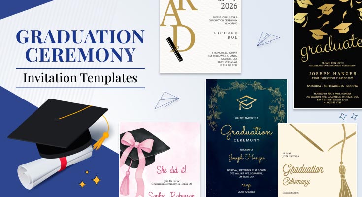 graduation ceremony invitation templates