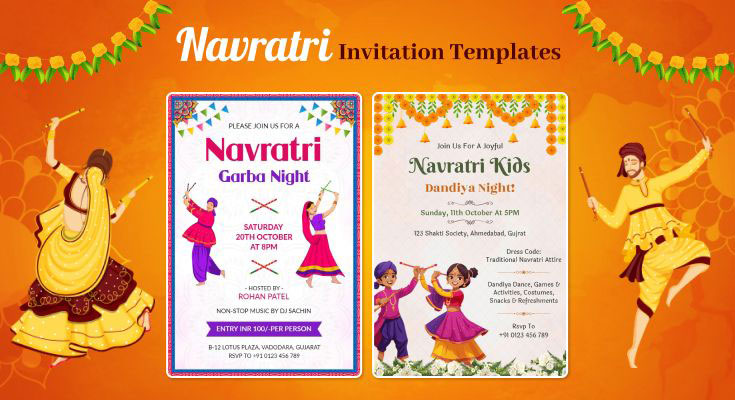 20+ Navratri Invitation Templates 2025 – Explore Design Ideas & Trends