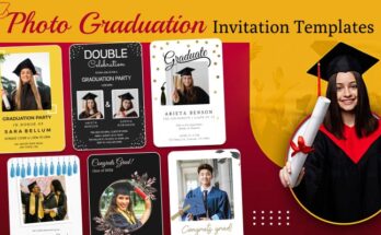 Photo Graduation Invitation Templates