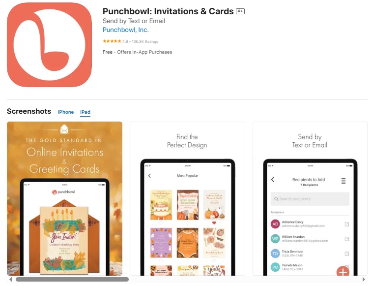 Punchbowl Event Planning Integration for Digital Invitations and Guest Management