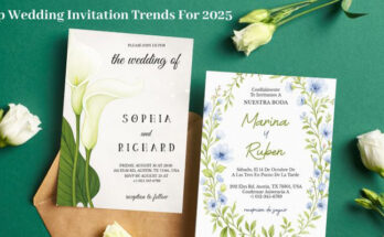 Top Wedding Invitation Trends for 2025