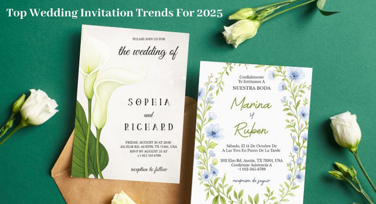 Top Wedding Invitation Trends for 2025