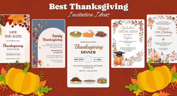 25 Thanksgiving Invitation Ideas That Will Wow Your Guests