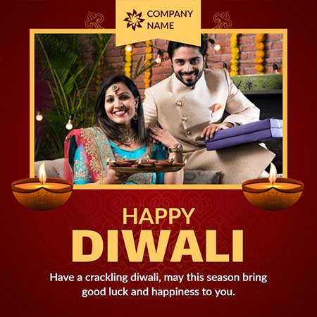 Elegant Maroon Golden Diwali Greeting Card Featuring Luxurious Festive Accents