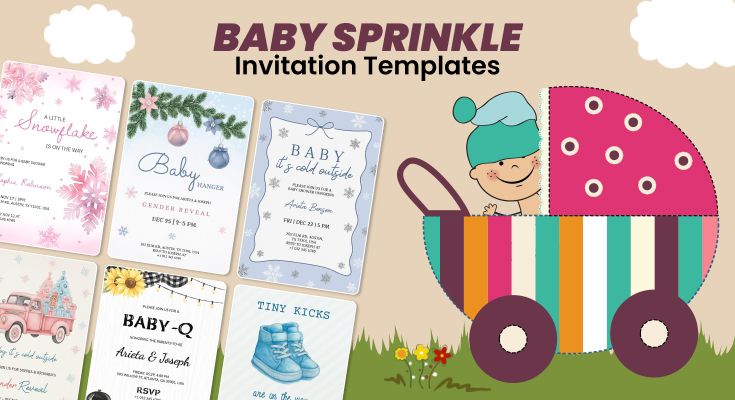 Baby Sprinkle Invitation Templates