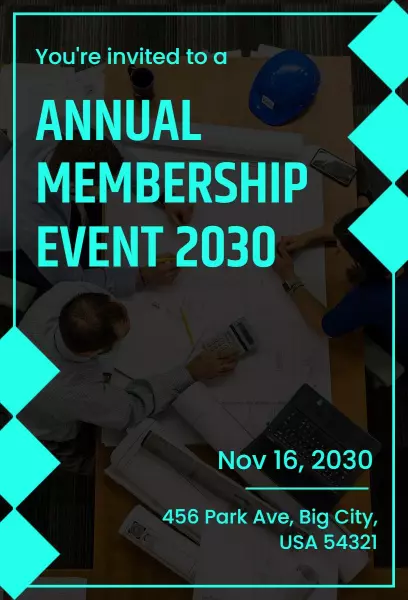 Annual Membership Event Invitation