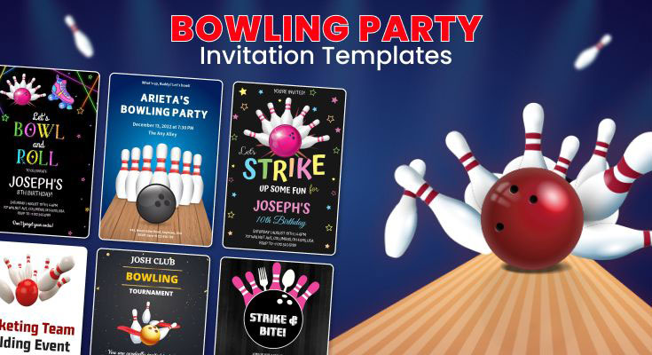 25+ Bowling Party Invitation Templates - Design Ideas & Trends