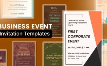 20+ Business Event Invitation Templates - Design Ideas & Trends
