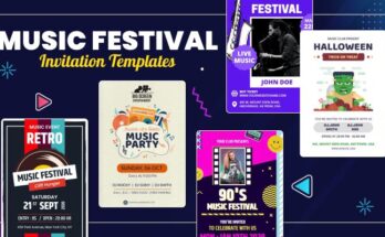 Top Music Festival Invitation Templates - Design Ideas & Trends