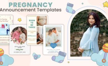 Pregnancy Announcement Templates - Design Ideas & Trends