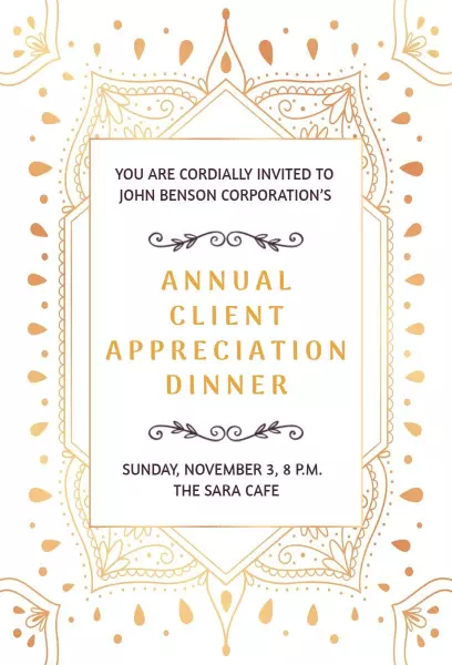 Simple Event Invitation