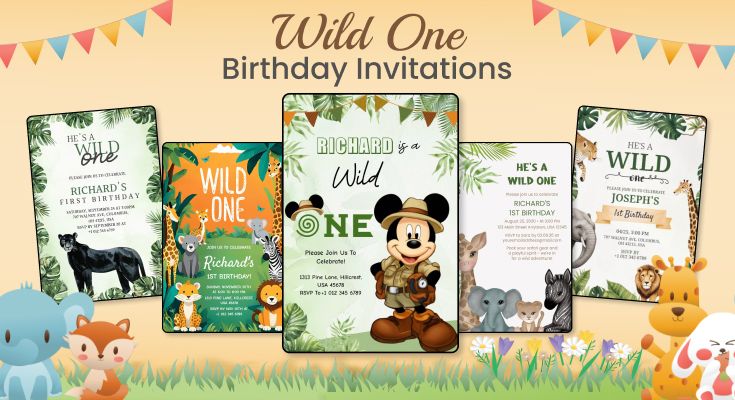 10+ Wild One Birthday Invitation Templates - Design Ideas & Trends