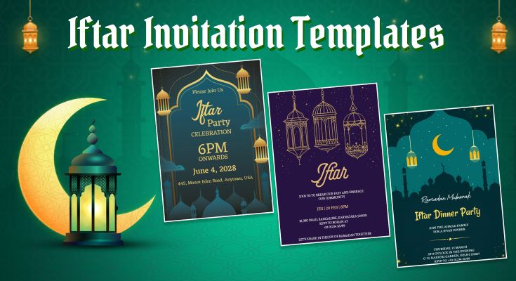 Iftar Invitation Templates