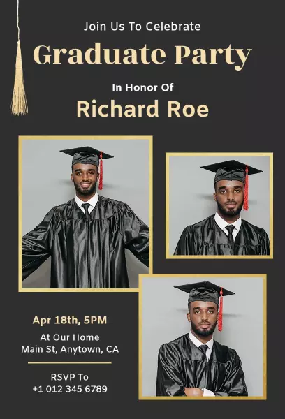 Graduate Party Invitation