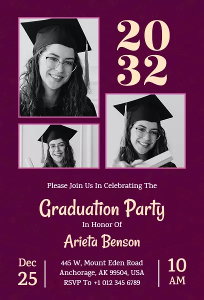 Graduation Party Invitation