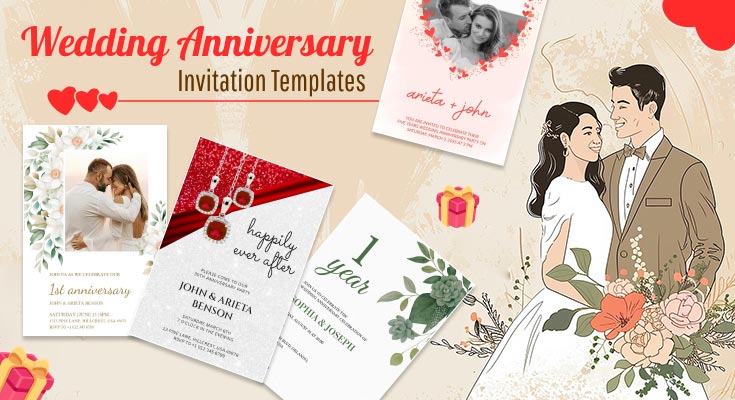 20+ Wedding Anniversary Invitation Templates – Explore Design Ideas & Trends